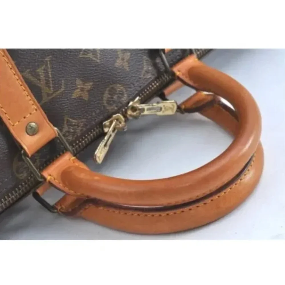 LOUIS VUITTON Bandouliere VINTAGE MONOGRAM KEEPALL 50 TRAVEL DUFFLE BAG